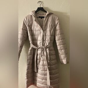 Kenneth Cole Women's Light cream Puffer Jacket